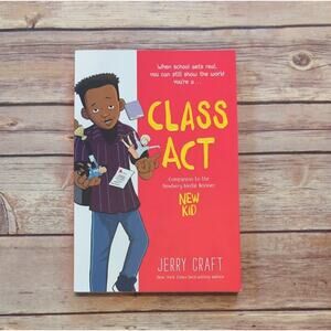 Class Act- Companion Book to New Kid -Graphic Novel-  Jerry Craft Paperback Book